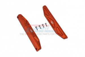 GPM HS014 ALUMINUM CHASSIS NERF BARS  1/10 TRAXXAS RC 4WD HOSS 4X4 VXL 3S 90076 - ORANGE - HS014-R