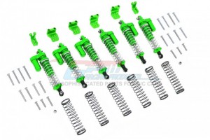 GPM TRX6090BZFRL ALUMINUM  L-SHAPE PIGGY BACK SPRING DAMPERS 90mm TRAXXAS RC 1/10 TRX-6 MERCEDES-BENZ 88096 - GREEN - TRX6090BZFRL-G