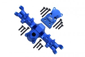 GPM SCX24012 ALUMINUM FRONT GEAR BOX FOR AXIAL RACING 1/24 4WD SCX24 CRAWLER - BLUE - SCX24012-B