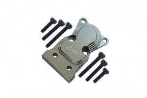 GPM SCX24012A ALUMINUM FRONT / REAR GEARBOX COVER FOR AXIAL RACING 1/24 4WD SCX24 CRAWLER - SCX24012A-GS
