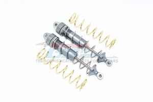 GPM MAKX177F ALUMINUM FRONT THICKENED SPRING DAMPERS 177mm ARRMA 1/5 KRATON 8S BLX - GUN SILVER - MAKX177F-GS-S