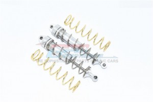 GPM MAKX177F ALUMINUM FRONT THICKENED SPRING DAMPERS 177mm ARRMA 1/5 KRATON 8S BLX - SILVER - MAKX177F-S-S