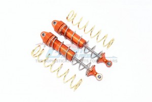 GPM MAKX187R ALUMINUM REAR THICKENED SPRING DAMPERS 187mm ARRMA 1/5 KRATON 8S BLX - ORANGE - MAKX187R-OR-S