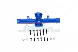 GPM SCX24013 ALUMINUM REAR GEAR BOX  AXIAL RACING 1/24 4WD SCX24 CRAWLER - BLUE - SCX24013-B