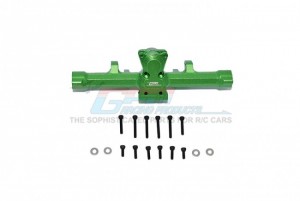 GPM SCX24013 ALUMINUM REAR GEAR BOX  AXIAL RACING 1/24 4WD SCX24 CRAWLER - GREEN - SCX24013-G