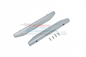 GPM HS014L ALUMINUM CHASSIS NERF BARS LONGER VERSION 1/10 4WD HOSS 4X4 VXL 3S 90076 - GUN SILVER - HS014L-GS