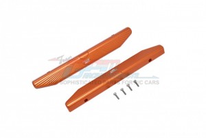 GPM HS014L ALUMINUM CHASSIS NERF BARS LONGER VERSION 1/10 4WD HOSS 4X4 VXL 3S 90076 - ORANGE - HS014L-OR