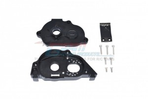 GPM MAKS038 ALUMINUM REAR GEAR PROTECTION MOTOR MOUNT ARRMA 1/10 4WD KRATON 4X4 4S BLX ARA102690 - MAKS038-BK