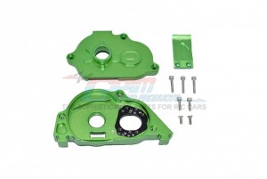 GPM MAKS038 ALUMINUM REAR GEAR PROTECTION MOTOR MOUNT ARRMA 1/10 4WD KRATON 4X4 4S BLX ARA102690 - GREEN - MAKS038-G