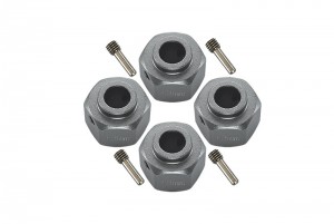 GPM SCX3010/+3M ALUMINUM WHEEL HEX ADAPTERS +3mm 1/10 Axial SCX10 III / Axial Capra 1.9 - SCX3010/+3M-GS