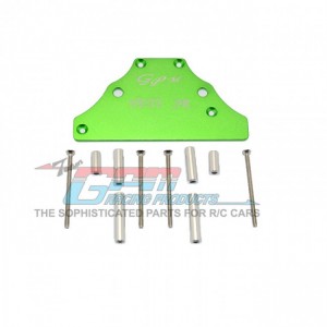 GPM MYT050 ALUMINUM PLATE FOR MODIFIED ELECTRONIC SETTING AXIAL 1/18 YETI JR - Green - MYT050-G