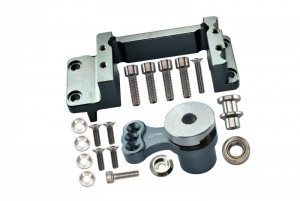 GPM MAKX024 ALUMINUM SERVO MOUNT SERVO HORN - 25T ARRMA 1/5 4WD OUTCAST KRATON 8S BLX - MAKX024-GS