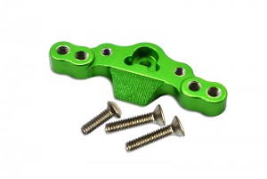 GPM LM054SM ALUMINUM STABILIZING MOUNT FOR FRONT UPPER ARM TIE RODS TEAM LOSI  1/18 2WD MINI-T 2.0 STADIUM TRUCK LOS01015 - GREEN - LM054SM-G