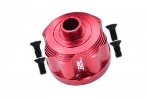 GPM MAKX011 ALUMINIUM FRONT / REAR DIFF CASE ARA310937 ARRMA 1/5 4WD OUTCAST / KRATON 8S - RED - MAKX011-R