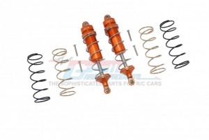 GPM MAKS120R ALUMINUM REAR THICKENED SPRING DAMPERS 120mm ARRMA 1/10 4WD KRATON 4X4 4S BLX ARA102690 - ORANGE - MAKS120R-OR-S