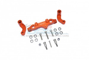 GPM MAKX048B ALUMINUM STEERING ARMS ARRMA 1/5 KRATON 8S / OUTCAST 8S BLX - ORANGE - MAKX048B-OR