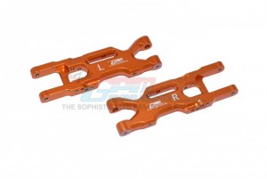 GPM LM056 ALUMINUM REAR LOWER ARMS TEAM LOSI 1/18 2WD MINI-T 2.0 STADIUM TRUCK LOS01015 - ORANGE - LM056-OR