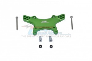 GPM LM028 ALUMINUM FRONT DAMPER TEAM LOSI 1/18 2WD MINI-T 2.0 STADIUM TRUCK LOS01015 - GREEN - LM028-G