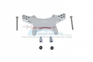 GPM LM028 ALUMINUM FRONT DAMPER TEAM LOSI 1/18 2WD MINI-T 2.0 STADIUM TRUCK LOS01015 - SILVER - LM028-S
