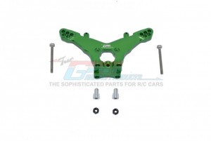 GPM LM030 ALUMINUM REAR DAMPER TOWER TEAM LOSI 1/18 2WD MINI-T 2.0 STADIUM TRUCK LOS01015 - GREEN - LM030-G