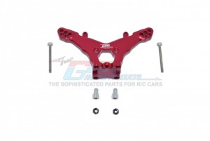 GPM LM030 ALUMINUM REAR DAMPER TOWER TEAM LOSI 1/18 2WD MINI-T 2.0 STADIUM TRUCK LOS01015 - RED - LM030-R
