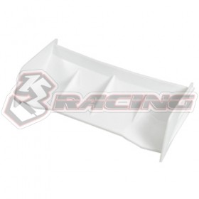3RACING 3RAC-WG160 160mm PP Side Wings - BLACK / WHITE For 1/10 Buggy Car - 3RAC-WG160/WI