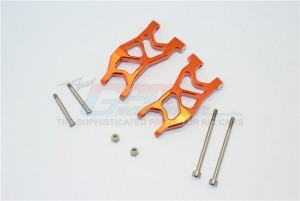 GPM MYT055 ALUMINUM FRONT ARMS  AXIAL 1/18 YETI JR - Orange - MYT055-OR