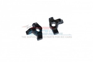 GPM LM021 ALUMINUM FRONT KNUCKLE ARM LOSI 1/18 2WD MINI-T 2.0 STADIUM TRUCK LOS01015 - LM021-BK