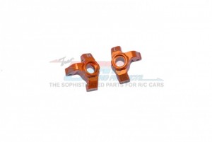 GPM LM021 ALUMINUM FRONT KNUCKLE ARM LOSI 1/18 2WD MINI-T 2.0 STADIUM TRUCK LOS01015 - ORANGE - LM021-OR