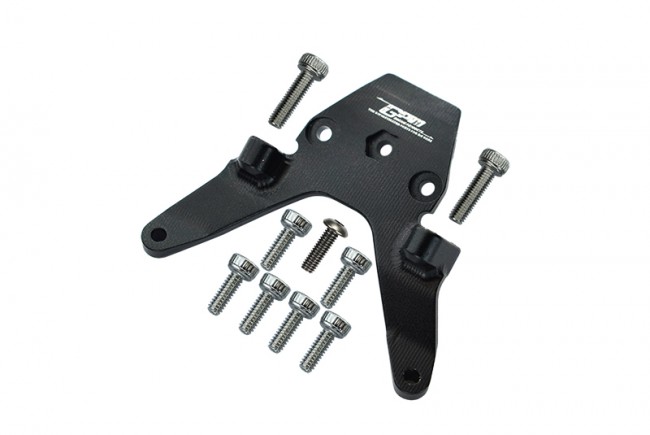 TEAM LOSI MINI-T 2.0 GPM FRONT SILVER ALUMINUM STABILIZING MOUNT LM054SM-S 