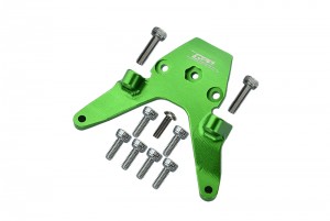 GPM LM012FA ALUMINUM FRONT BULKHEAD COVER LOSI 1/18 2WD MINI-T 2.0 STADIUM TRUCK LOS01015 - GREEN - LM012FA-G