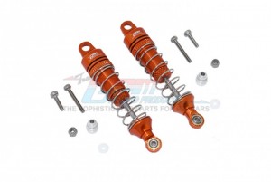 GPM LM060R ALUMINUM REAR SPRING DAMPERS - 60mm LOSI 1/18 2WD MINI-T 2.0 STADIUM TRUCK LOS01015 - ORANGE - LM060R-OR-S