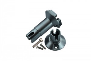 GPM MYT100 ALUMINUM DIFFERENTIAL OUTPUTS FOR REAR GEAR BOX AXIAL 1/18 YETI JR - Gun silver - MYT100-GS