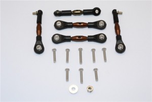 GPM MYT160ST SPRING STEEL TIE RODS AXIAL 1/18 YETI JR - Original - MYT160ST-OC-BEBK