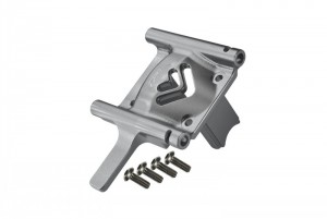 GPM MAI038A ALUMINUM CENTER DIFFERENTIAL COVER ARRMA 1/7 4WD INFRACTION  ALL-ROAD STREET BASH / LIMITLESS 6S BLX - SILVER - MAI038A-S