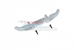 GPM SCX24330RJ ALUMINIUM REAR BUMPER  AXIAL RACING 1/24 4WD SCX24 - SIVLER - SCX24330RJ-S