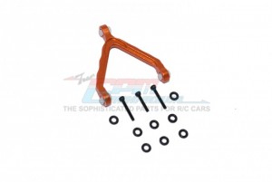 GPM SCX24049F ALUMINUM FRONT UPPER LINK MOUNT AXIAL RACING 1/24 RC 4WD SCX24 - ORANGE - SCX24049F-OR