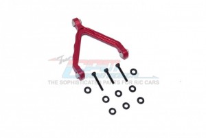 GPM SCX24049F ALUMINUM FRONT UPPER LINK MOUNT AXIAL RACING 1/24 RC 4WD SCX24 - RED - SCX24049F-R
