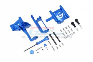 GPM MAI038AB ALUMINUM HANDBRAKE KIT W/ CENTER DIFFERENTIAL COVER ARRMA 1/7 4WD INFRACTION 6S BLX - BLUE - MAI038AB-B