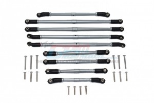 GPM SCX3L160 ALUMINUM ADJUSTABLE TIE RODS 1/10 RC AXIAL SCX10 III CRAELER AXI03006 - SCX3L160-GS-BEBK