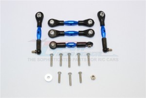 GPM MYT160 ALUMINUM TIE RODS AXIAL 1/18 YETI JR BUGGY AX90052 - BLUE - MYT160-B-BEBK