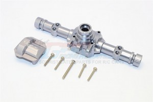 GPM SCX2012 ALUMINIUM FRONT / REAR AXLE HOUSING WITH COVER AXIAL SCX10 II 90047 - SCX2012-GS