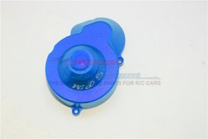 GPM SCX27038GCA ALUMINIUM SPUR GEAR COVER AXIAL SCX10 II 90047 - BLUE - SCX27038GCA-B