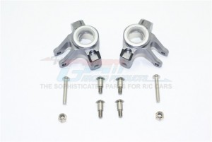 GPM MJ021 ALUMINUM FRONT KNUCKLE ARMS 1/10 AXIAL SMT10 GRAVE DIGGER - MJ021-GS