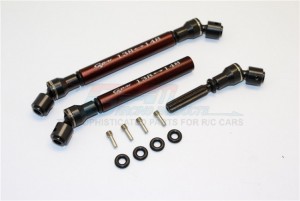 GPM MJ237SA STEEL FRONT & REAR CENTER SHAFT W/ ALUMINIUM BODY 138-148mm AXIAL SMT10 GRAVE DIGGER - MJ237SA-BR