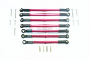 GPM ES160 ALUMINUM ADJUSTABLE UPPER & LOWER SUSPENSION LINK ELEMENT RC 1/10 ENDURO SENDERO - ES160-R-BEBK