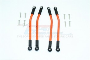 GPM VEN160A ALUMINIUM ADJUSTABLE SUSPENSION LINKS HPI RC 1/10 VENTURE TOYOTA FJ CRUISER - VEN160A-OR