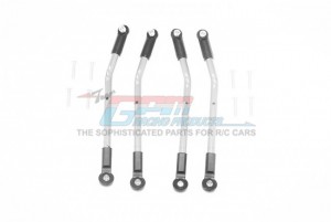 GPM VEN160A ALUMINIUM ADJUSTABLE SUSPENSION LINKS HPI RC 1/10 VENTURE TOYOTA FJ CRUISER - SILVER - VEN160A-S