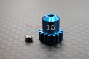 GPM MZA015T ALLOY MOTOR GEAR 15T KYOSHO MINI Z AWD - MZA015T-B