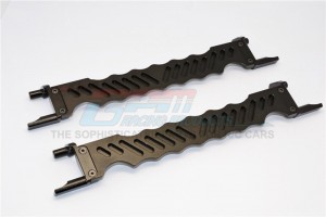 GPM TXM0126N ALUMINIUM BATTERY HOLDER FOR 6S TRAXXAS XMAXX 6S - Black - TXM0126N-BK